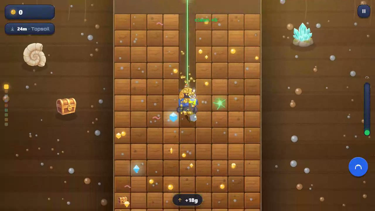 Dig to the Core gameplay