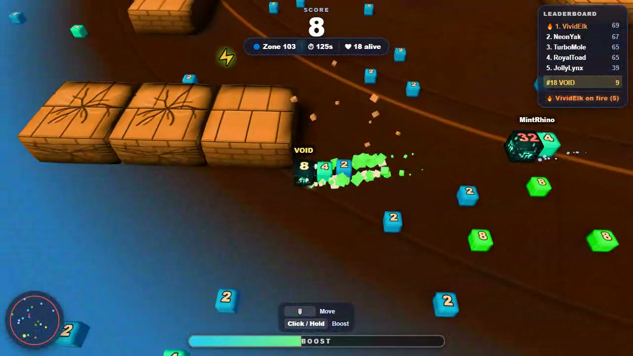Cube Snake — Battle Royale